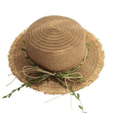 chapeau de paille de jardinier enfant